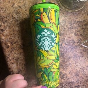 FARM Rio Green and Yellow Tumbler